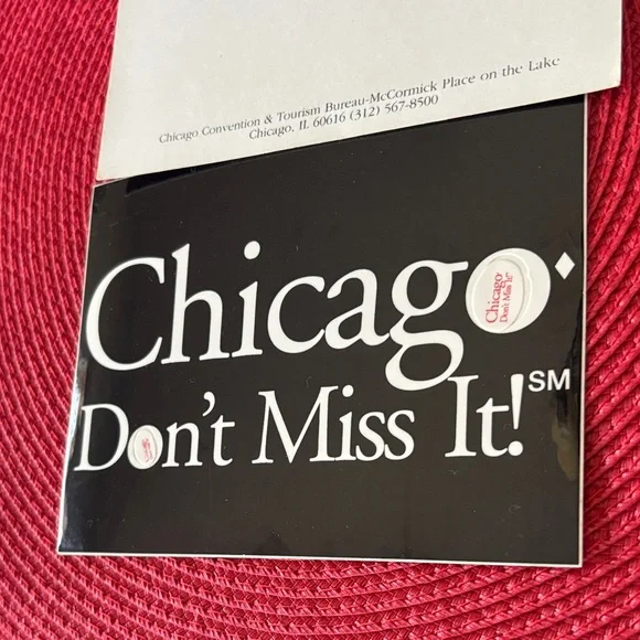 Chicago Don't Miss It! Stickers Rare - Vintage - Picture 5 of 5
